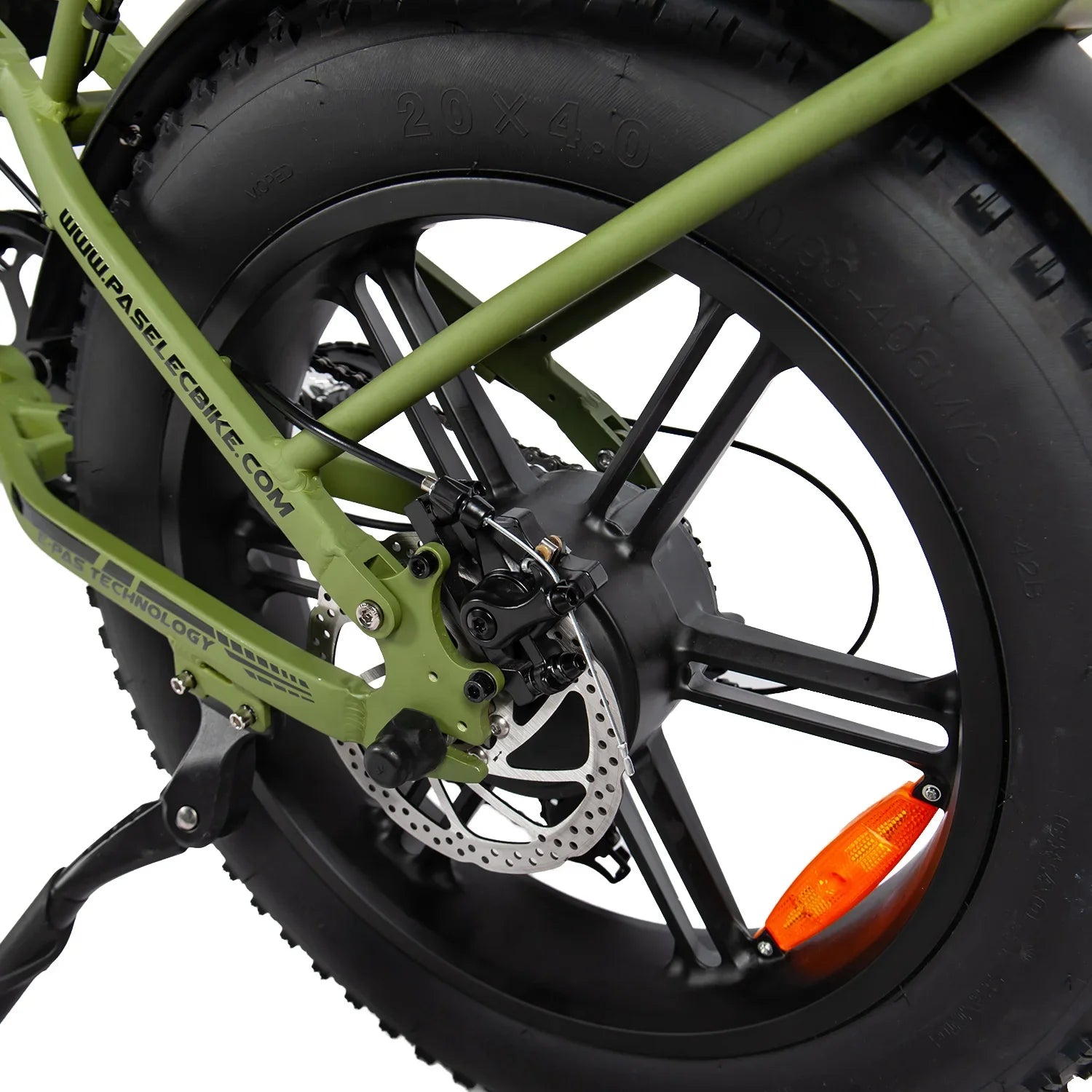 HKM-961747 750W Electric Folding Bike with Long Range, 20" Aluminum Alloy Frame, 7-Speed, Disc Brakes, Comfortable Saddle, Dual Suspension