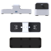 HKM-961747 Dual Controller Charging Station for PS5 - Convenient USB-C Power Supply with LED Indicators