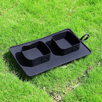 HKM-9617725 Foldable Silicone Dog and Cat Bowl, 600ml Capacity, Portable Pet Feeding and Hydrating Solution