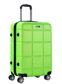 HKM-961811 3-Piece Hardshell Luggage Set in ABS Material - Includes 20", 24", and 28" Suitcases