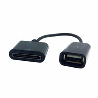 HKM-961811 USB Female Adapter for Apple 30-Pin Devices - Connect U Disks, Keyboards, and More