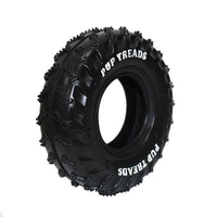 HKM-9618365 Durable Rubber Tire Toy for Dogs - Molar Ring for Clean Teeth, 15.5cm Diameter