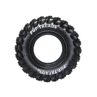 HKM-9618365 Durable Rubber Tire Toy for Dogs - Molar Ring for Clean Teeth, 15.5cm Diameter
