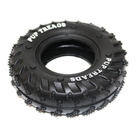 HKM-9618365 Durable Rubber Tire Toy for Dogs - Molar Ring for Clean Teeth, 15.5cm Diameter