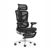 HKM-961875 Ergonomic High Back Executive Computer Chair with Adjustable Footrest and Full Mesh Design