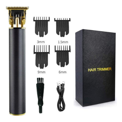 HKM-962067 T9 Electric Hair Clipper with Limit Combs and USB Charging - Versatile Grooming Tool