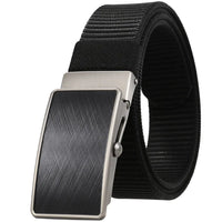 HKM-962131 Nylon Belt with Roller Buckle, Model LY36-23552-1, Durable and Adjustable Design for Everyday Wear
