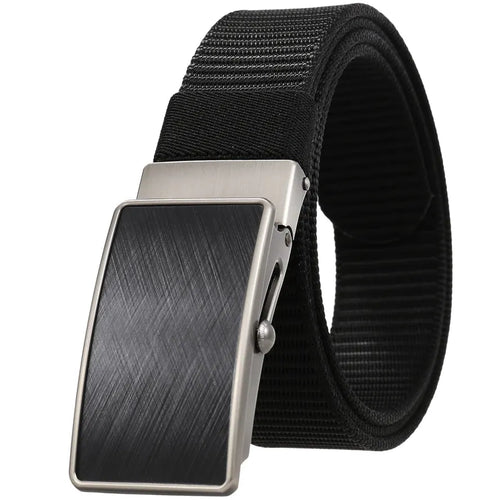 HKM-962131 Nylon Belt with Roller Buckle, Model LY36-23552-1, Durable and Adjustable Design for Everyday Wear