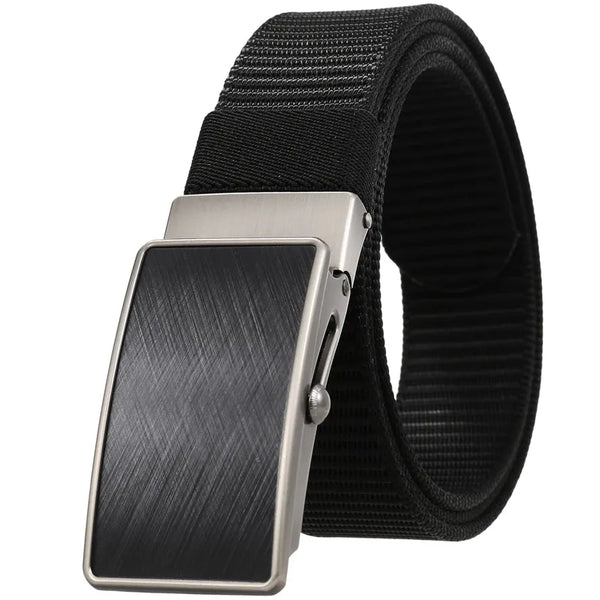 HKM-962131 Nylon Belt with Roller Buckle, Model LY36-23552-1, Durable and Adjustable Design for Everyday Wear