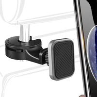 HKM-962451 Car Headrest Mobile Phone Holder - Magnetic Suction for Easy Access