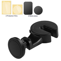 HKM-962451 Car Headrest Mobile Phone Holder - Magnetic Suction for Easy Access