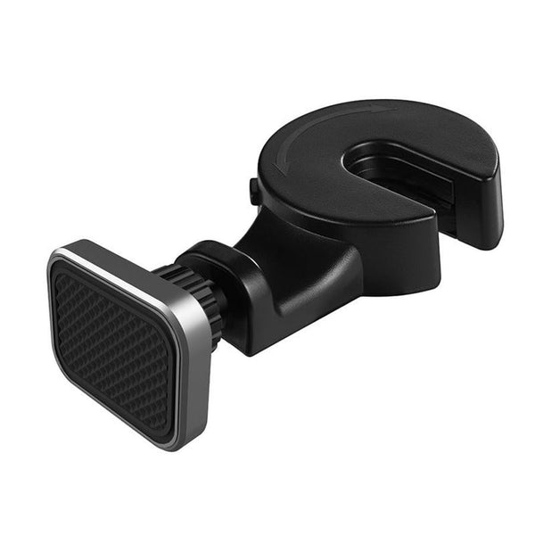 HKM-962451 Car Headrest Mobile Phone Holder - Magnetic Suction for Easy Access