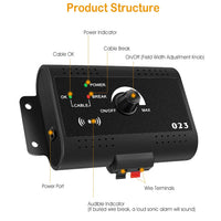 HKM-9625277 Electric Dog Fence System with Water-Resistant Collar for All Dog Sizes, Adjustable Range Up to 1.2 Acres