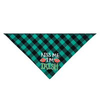 HKM-9625661 Triangle Scarf for Dogs - Cotton Cartoon Design Suitable for All Seasons