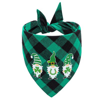 HKM-9625661 Triangle Scarf for Dogs - Cotton Cartoon Design Suitable for All Seasons