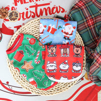 HKM-9627709 Festive Limited Edition Pet Vest - Short Style for Small Dogs and Cats, Unisex, Multiple Christmas Designs