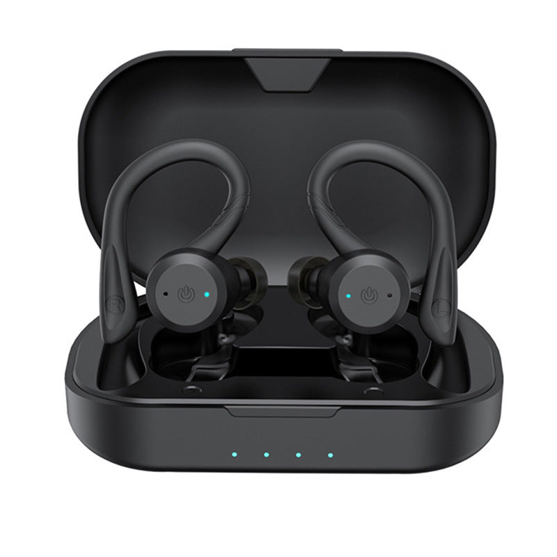 HKM-962771 Mini Bluetooth Headset with Stereo Sound and Multi-Point Connection - 20m Range, 5h Talk Time, Rechargeable Battery