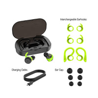 HKM-962771 Mini Bluetooth Headset with Stereo Sound and Multi-Point Connection - 20m Range, 5h Talk Time, Rechargeable Battery
