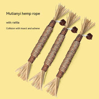 HKM-9629885 Durable Bamboo Cat Molar Stick for Oral Health, Tartar Removal, Large Pack Options Available