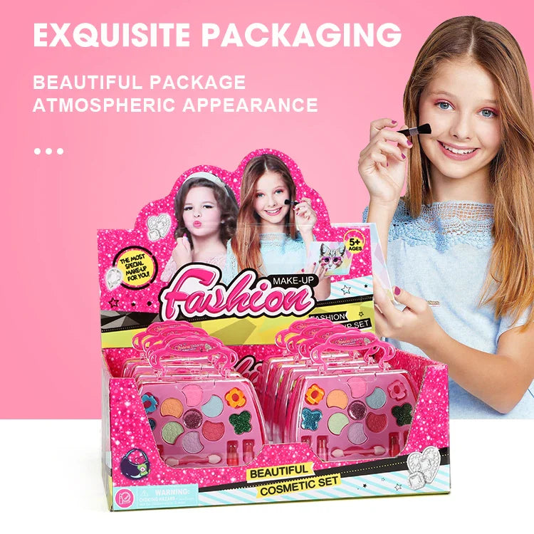 HKM-963027 Children's Pretend Play Makeup Handbag Set for Creative Dress-Up and Role-Playing Fun