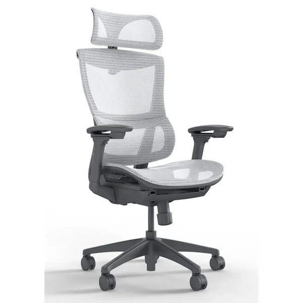 HKM-963027 Ergonomic Swivel Executive Office Chair with Modern Aluminium Mesh Design