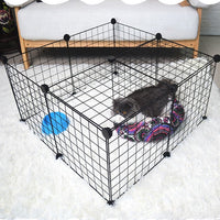HKM-9630653 Eco-Friendly Metal Pet Fence for Secure Outdoor Containment