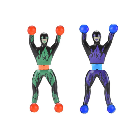 HKM-963155 Bendable Sticky Climbing Wall Spider Toy for Kids - Fun, Educational Toy for Ages 5-7