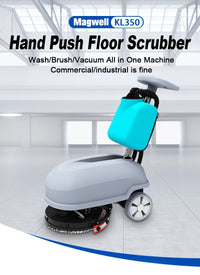 HKM-963155 Compact Walk-Behind Floor Scrubber Dryer for Efficient Office Cleaning