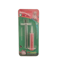 HKM-9632317 Universal Pet Medicine Feeder Syringe for Cats and Dogs - Dual Use Solid and Liquid - 2 Pack
