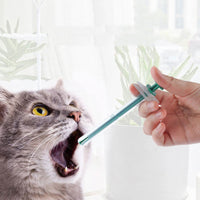 HKM-9632317 Universal Pet Medicine Feeder Syringe for Cats and Dogs - Dual Use Solid and Liquid - 2 Pack