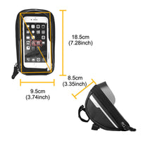 HKM-963283 Bicycle Phone Holder with 7-Inch Touch Screen for Most Smartphones - Lightweight and Secure Design in Multiple Colors