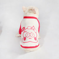 HKM-9634109 Korean Style Dog Winter Outfit - Thin Stitching, Comfortable Cotton, Easy Pullover Design, Multiple Sizes Available