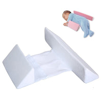 HKM-963411 Triangle Adjustable Styling Baby Pillow - Soft Velvet with Sponge Fill, 22cm and 43cm Options