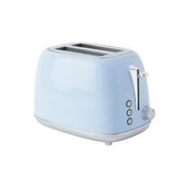 HKM-963475 Compact 2-Slice Grill Toaster with Wide Slots and Adjustable Settings