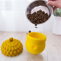 HKM-9635005 Dog Feeding Toy - Bite-Resistant Molar Food Leakage Ball in Four Colors
