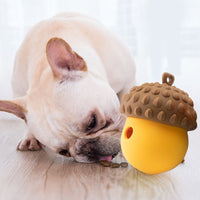 HKM-9635005 Dog Feeding Toy - Bite-Resistant Molar Food Leakage Ball in Four Colors