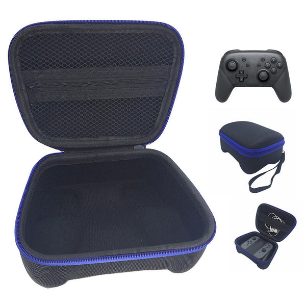HKM-963603 EVA and Nylon Switch Pro Controller Carry Bag with Hand Strap and Grid Compatibility