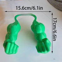 HKM-9636797 Funny Muscle Hand Hanging Cat Toy - Creative Plastic Design in Multiple Colors
