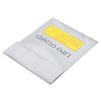 HKM-963795 Fireproof Li-Po Battery Safety Storage Bag - 700°C Heat Resistant Protection