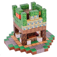 HKM-963859 Magnetic Building Blocks for Kids - Educational Plastic Construction Set