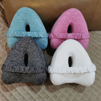 HKM-963859 Zero Pressure Memory Foam Leg Lock Pillow - 25x14cm, Available in Black, Green, Pink, Blue