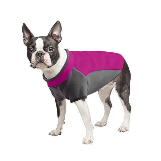 HKM-9639869 Autumn and Winter Dog Sweater - Thickened Warm Stretch Fabric in Multiple Colors and Sizes