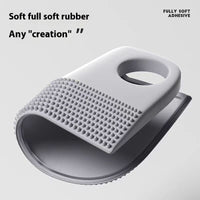 HKM-9640381 Multifunctional Gray Pet Hair Removal Sofa Brush for Easy Clean-Up