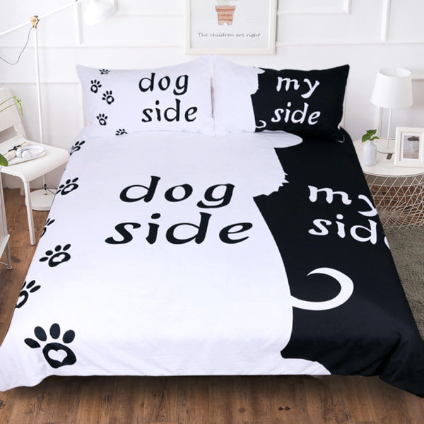 HKM-964051 Three-Piece Bedding Set with Duvet Cover and Pillow Shams in Multiple Sizes