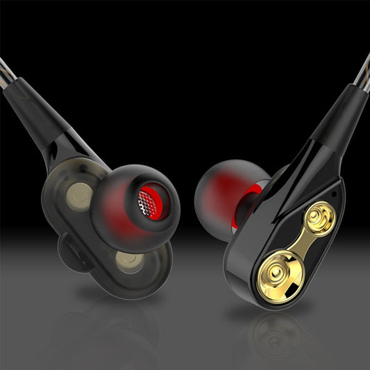 HKM-964051 Wired In-Ear Headphones with Microphone and 3.5mm Straight Plug