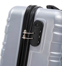 HKM-964115 ABS Hard Shell Trolley Suitcase Set - 20/24/28 Inch, Spacious Travel Luggage Collection