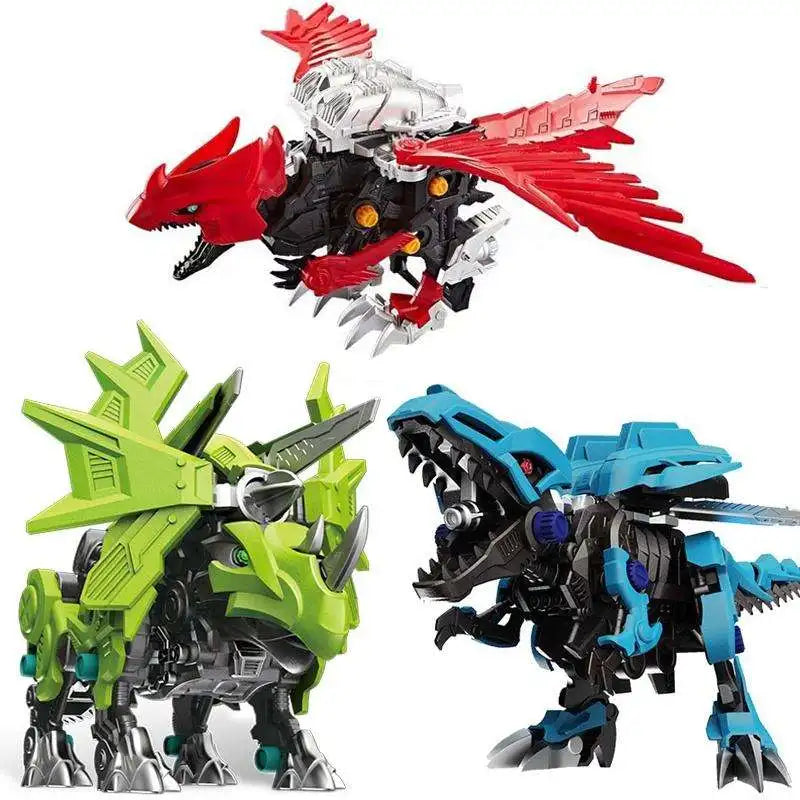HKM-964307 Dinosaur Model DIY Assembly Educational Toy for Kids, 3D Puzzle Building Block Set
