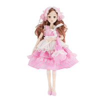 HKM-964371 14 Inch Mini Vinyl Fashion Doll Set for Girls - Perfect for Ages 2-7