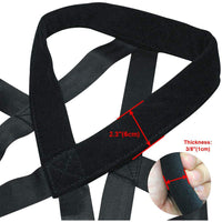 HKM-9645373 Adjustable Cotton Dog Traction Belt with Chest Strap – 110cm Length