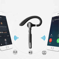 HKM-964563 Mono Ear Active Noise-Cancelling Bluetooth Headset with Waterproof IPX6 Rating